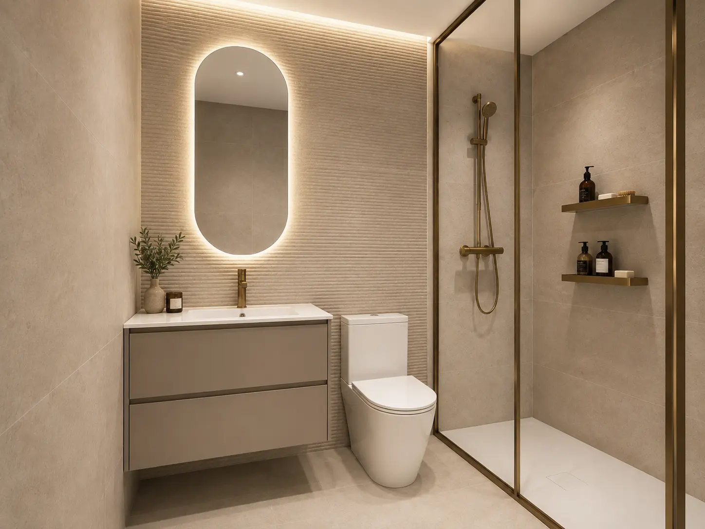 Baño de las viviendas Este